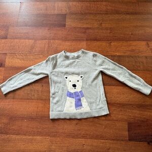 Gap Kids Polar Bear Sweater Size Small